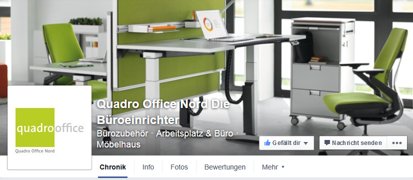 Quadro Office Nord bei Facebook
